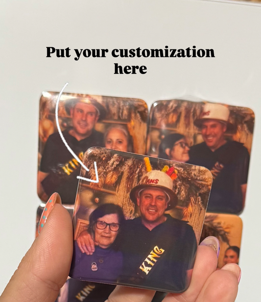 Customizable Square Magnet
