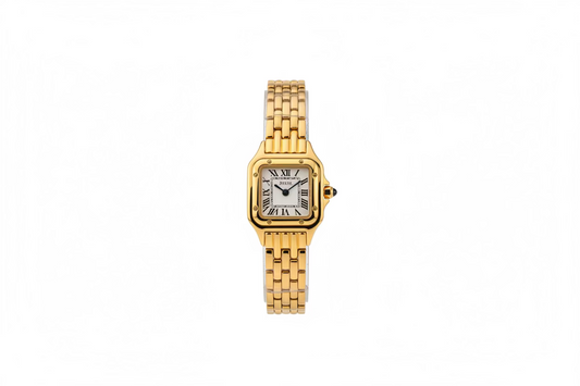 Square Gold Watch