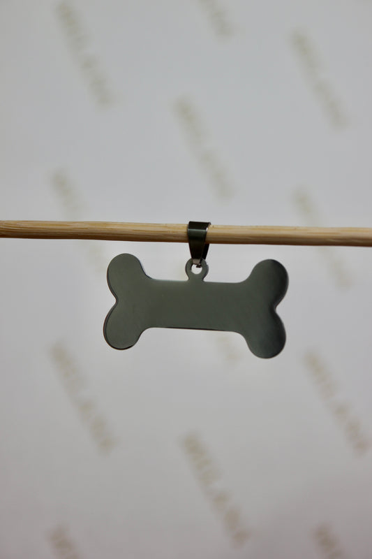 Pet Tag Schokii Silver