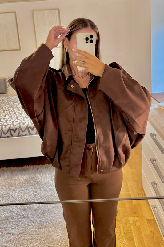 Brown Pilot Suit (Oversize)
