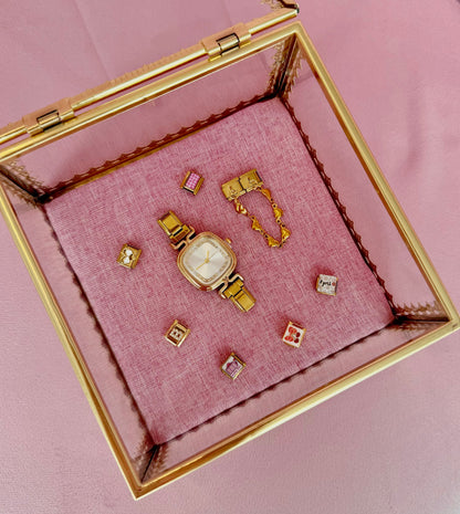 Italian Charm Watch "Mia" Gold