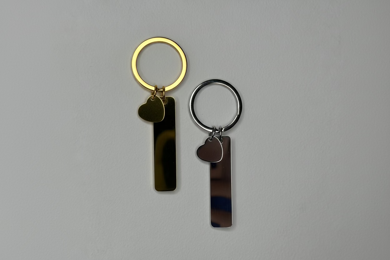 Personalized Keychain Love