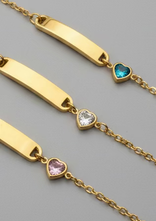 Bracelet Heart Diamond