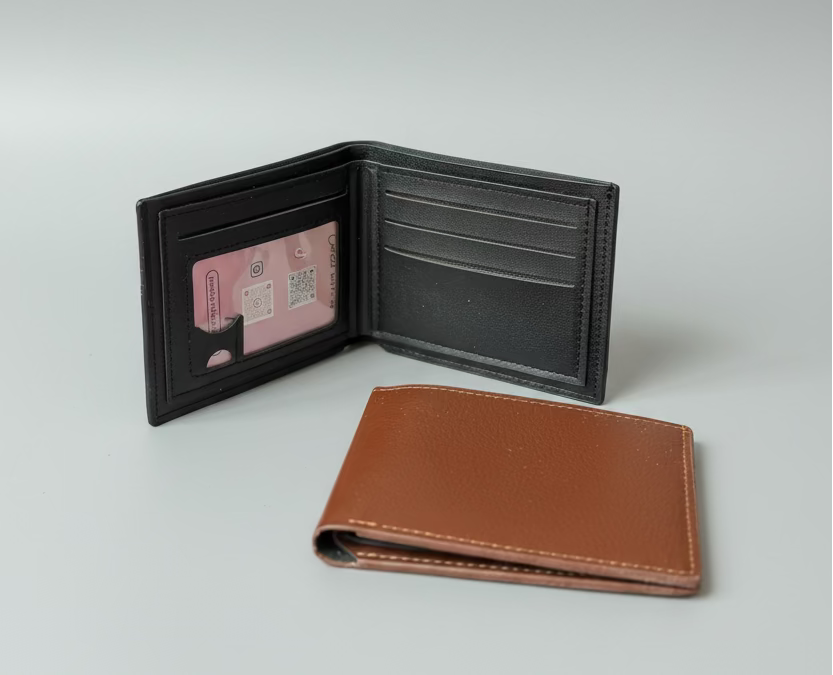 Personalized Men's Wallet l Laser Engraved