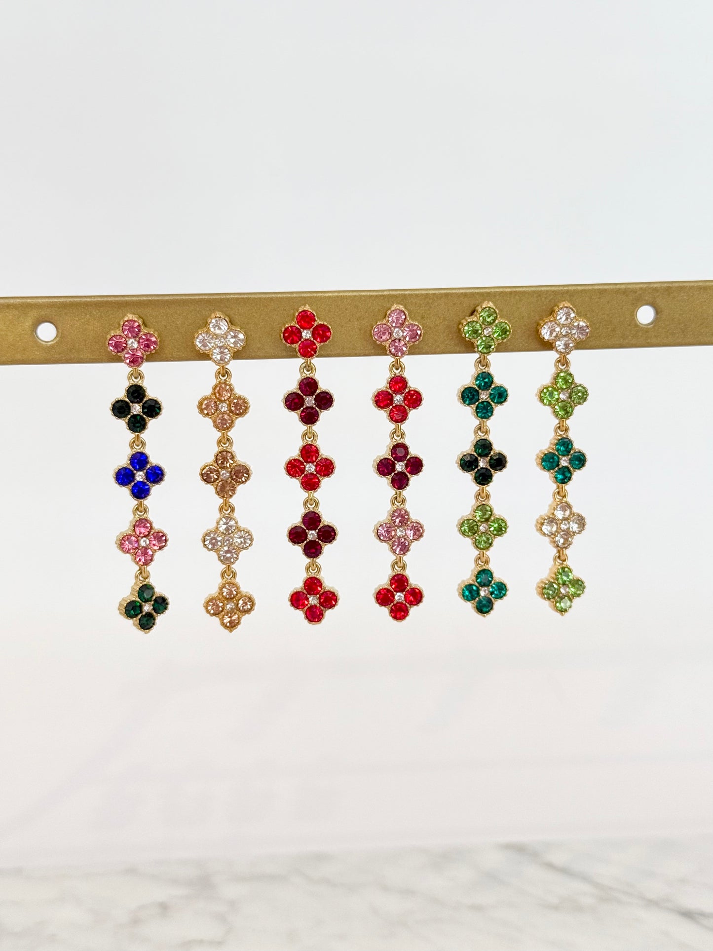 Earings Bloom Long