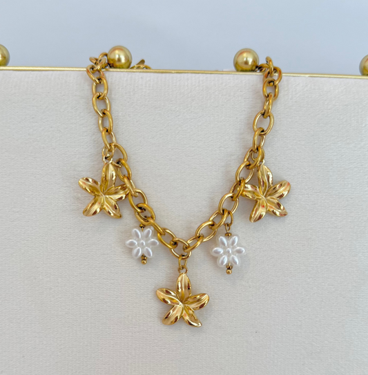 Bracelet Charms Flowers