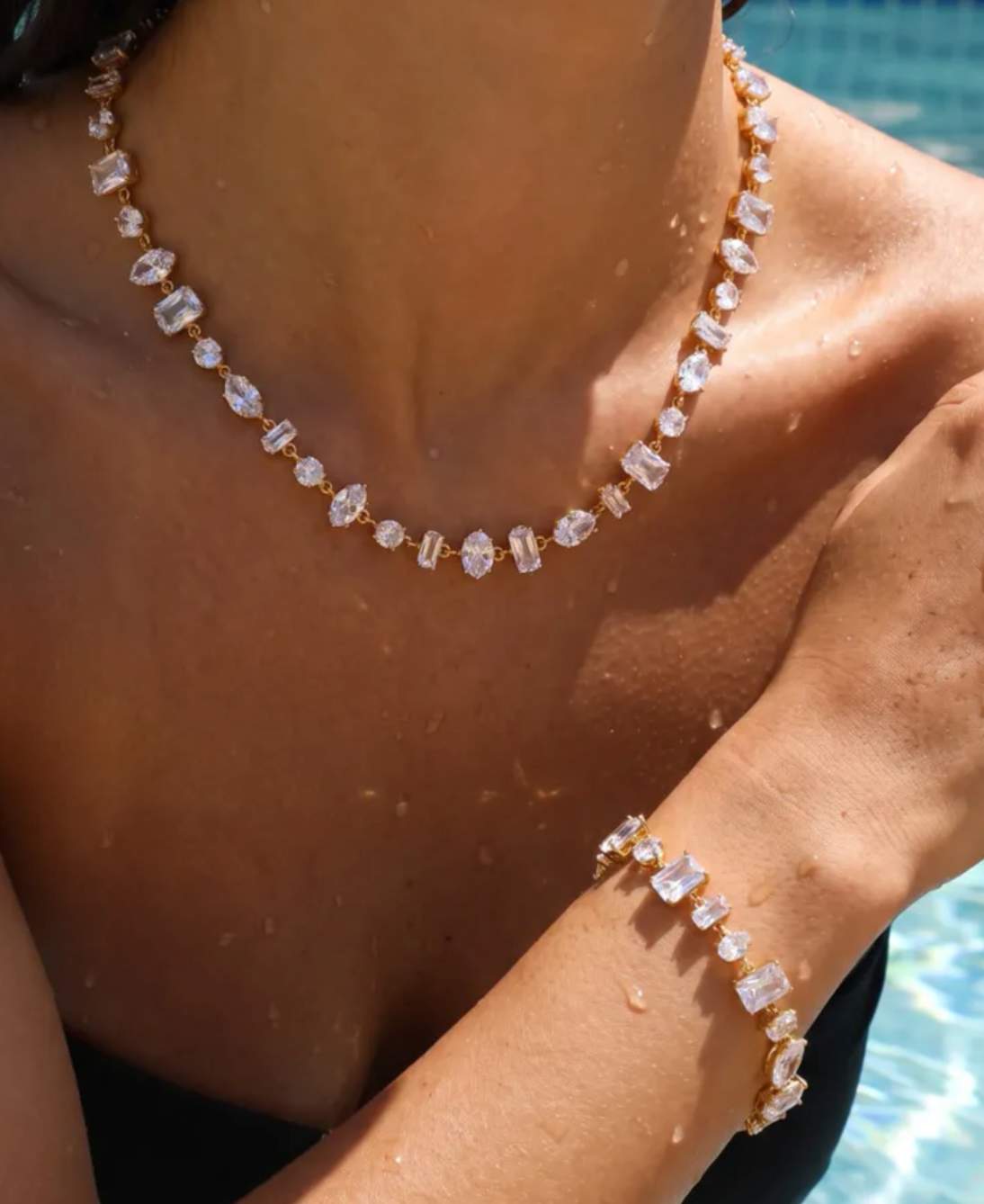 Necklace  Diamond Gold