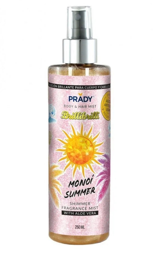 Brume Cintilante Corps Et Cheveux Monoï Summer Prady 250Ml