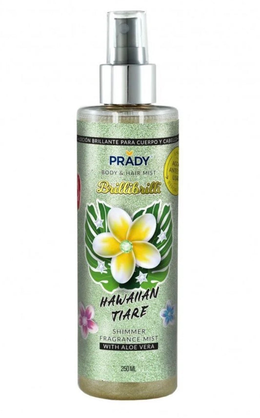 Brume Cintilante Corps Et Cheveux Prady Hawaï Tiare 250Ml