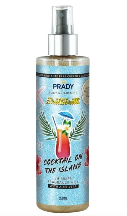 Brume scintillante cocktail sur l'île 250ml