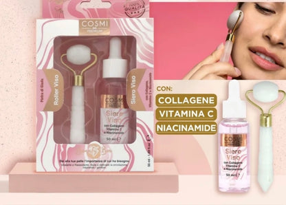 KIT SERUM + ROLLER VISAGE ET COU