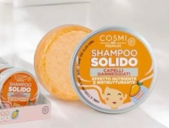 Shampoing Solide Beurre De Mangue Cosmi Premium