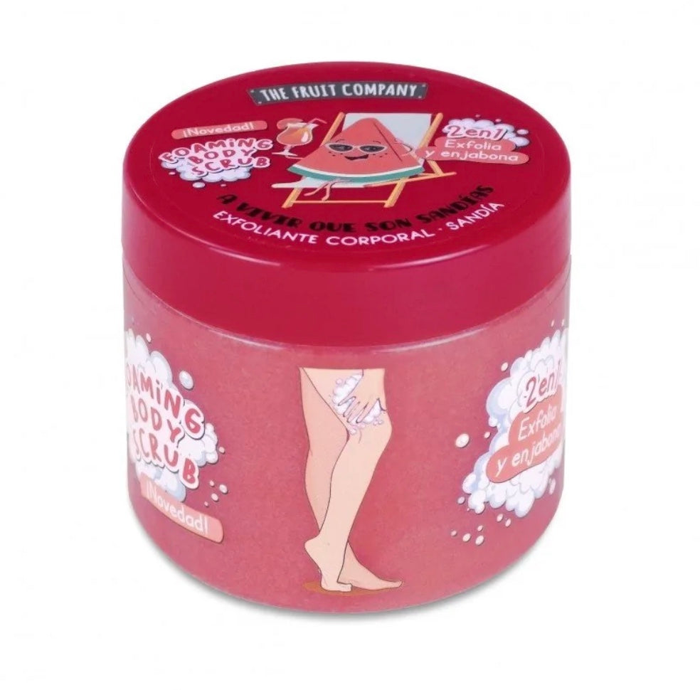 Body scrub + savon 2 en 1 the fruit company