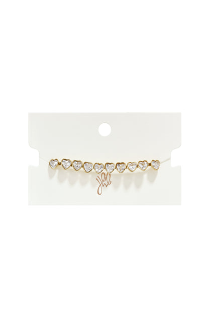 Stainless Steel Chain Bracelets Heart Simple Daily Simple Series Women's jewelry