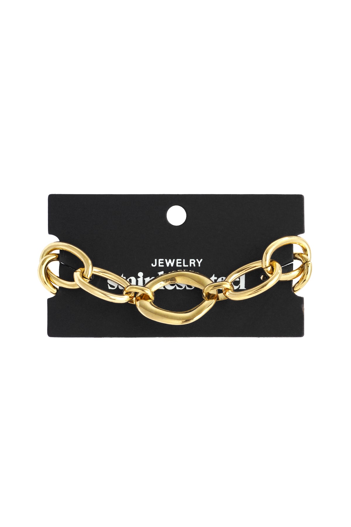 Stainless Steel Chain Bracelets Chain Casual Daily Simple Series Women's jewelry