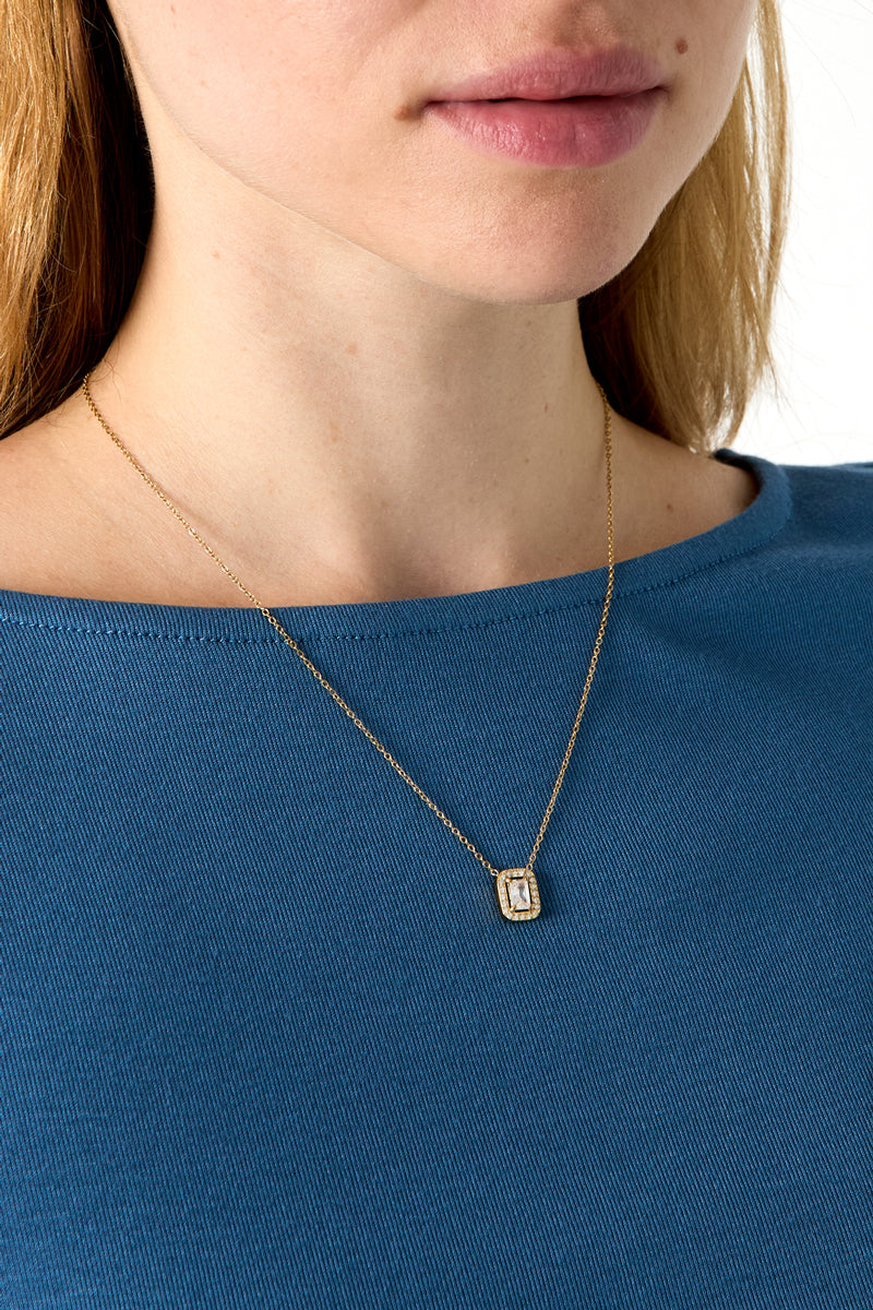Stainless Steel Pendant necklaces Geometric Shape Simple Daily Simple Series Women's jewelry