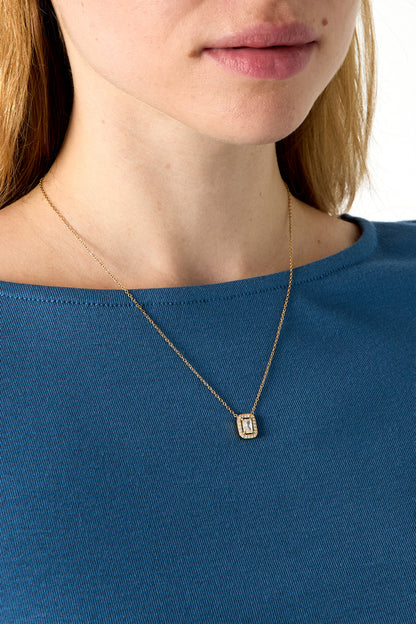Stainless Steel Pendant necklaces Geometric Shape Simple Daily Simple Series Women's jewelry