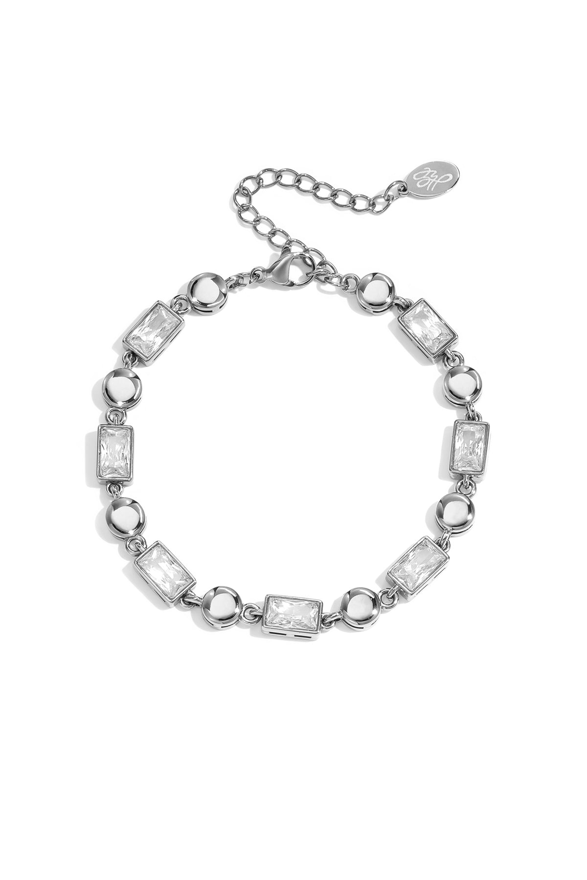 Stainless Steel Charm Bracelets Geometric Shape Simple Daily Simple Series Women's jewelry