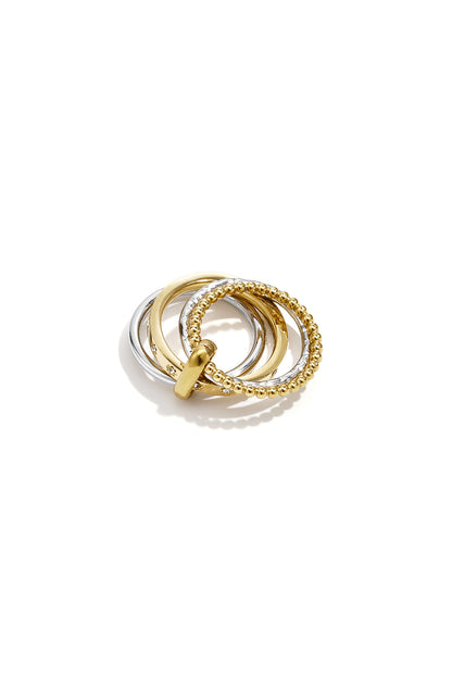 Stainless Steel Minimalist Rings Circle Simple Daily Simple Series Women's jewelry