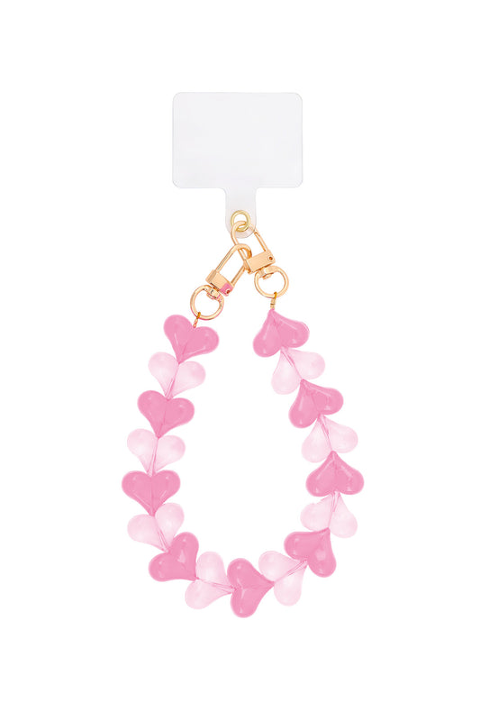 Heart row Phone Cord