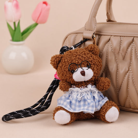 Bag Charm Teddy Blue