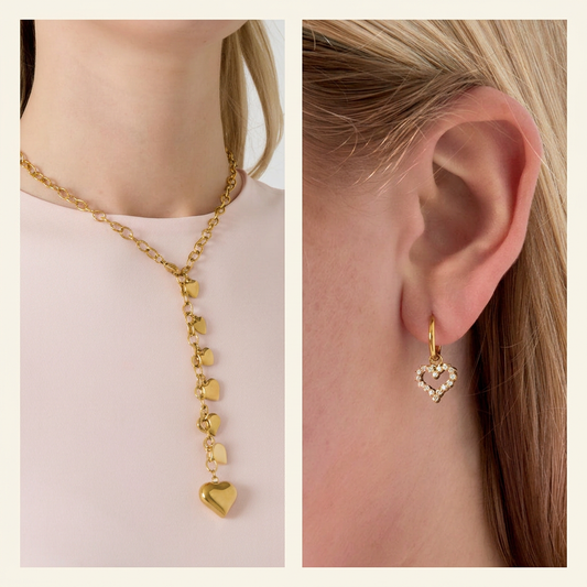 Golden Hearts Set