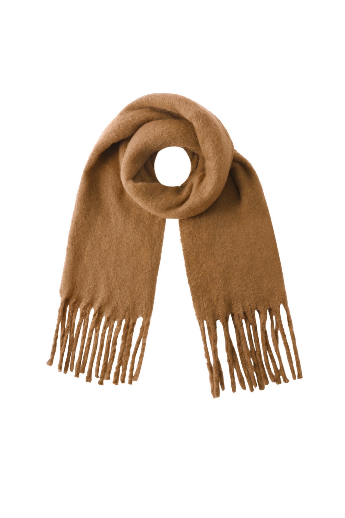 Colorful winter scarf