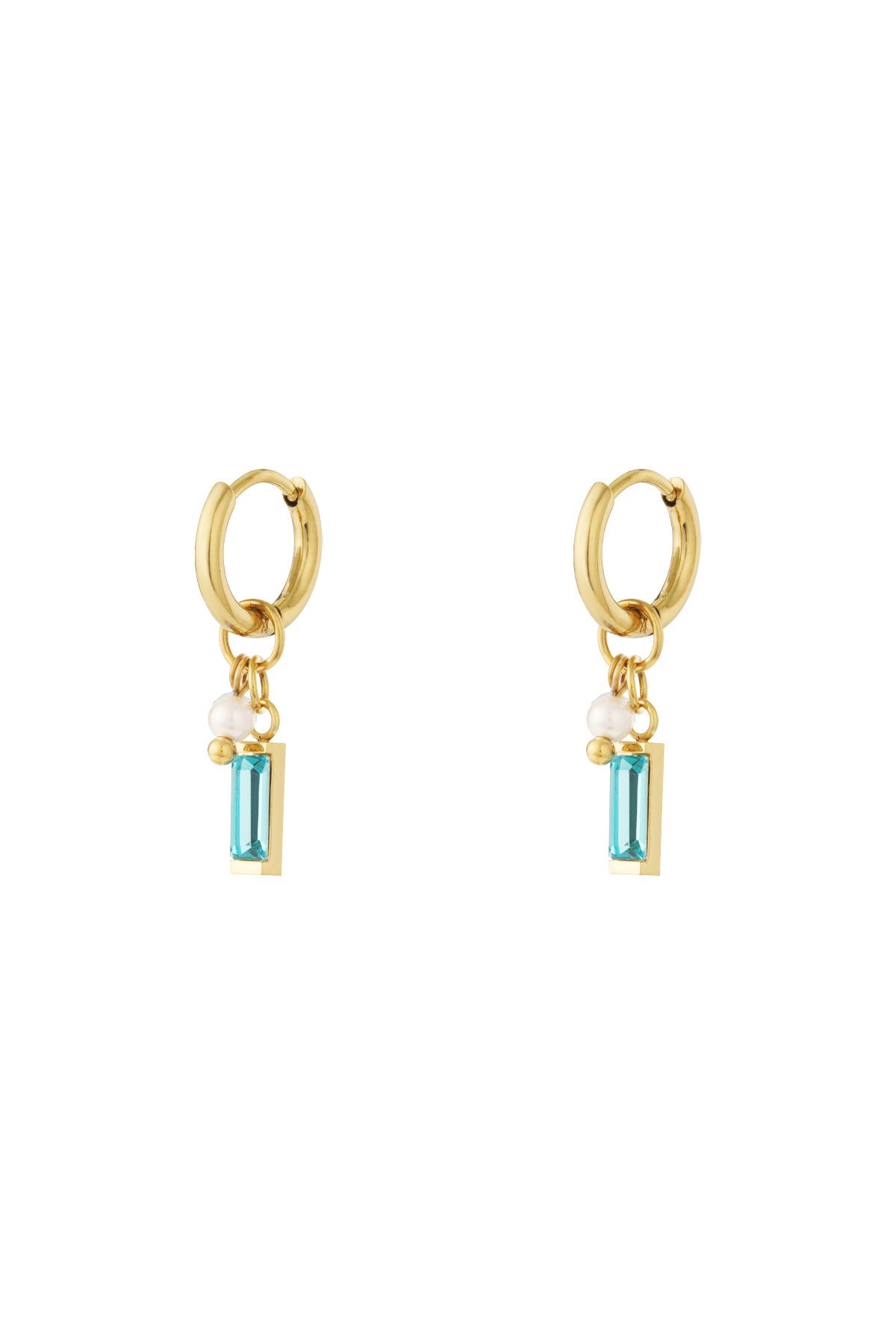 Ocean spark earrings